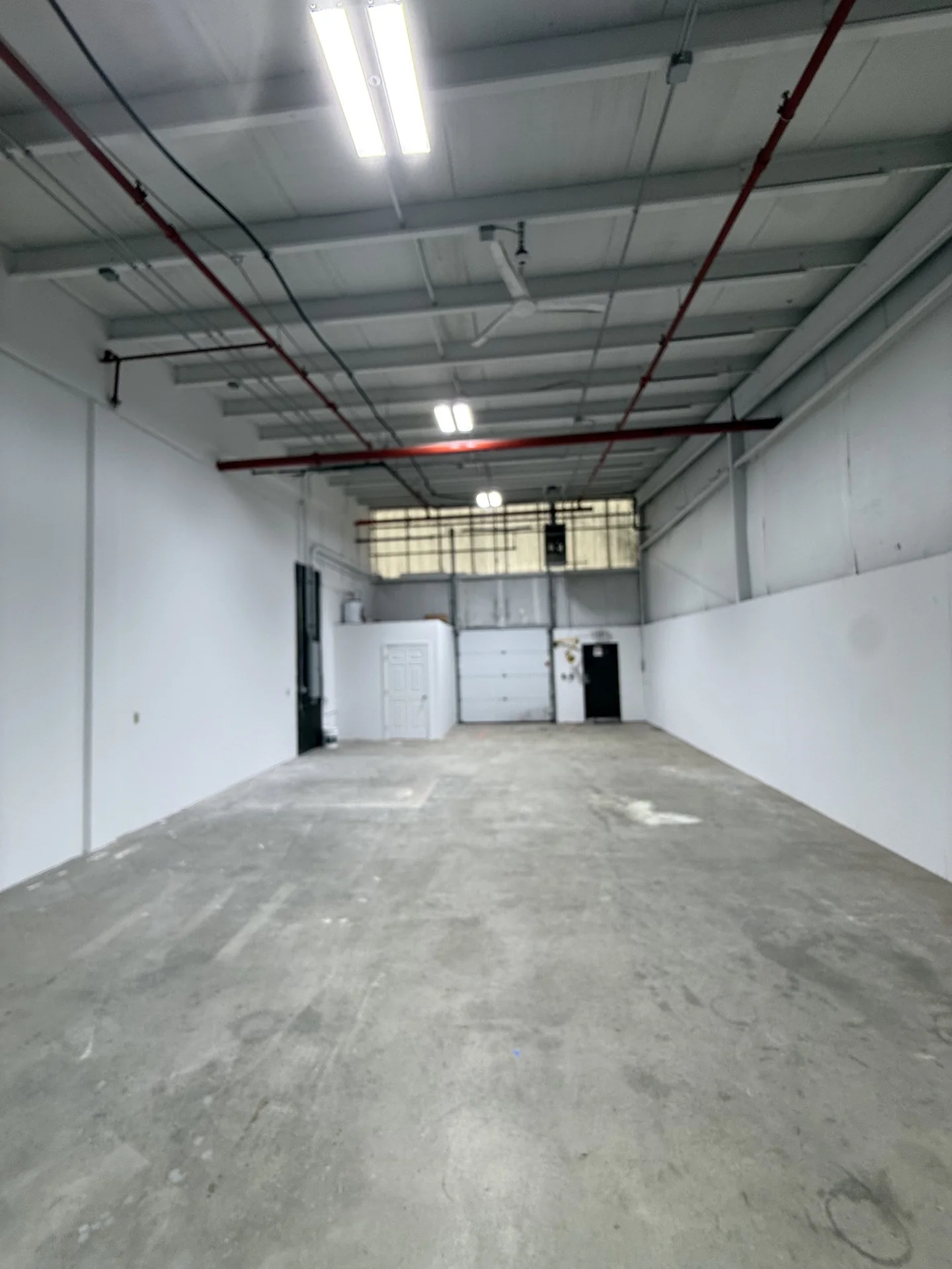 Warehouse space located at the rear of the suite.